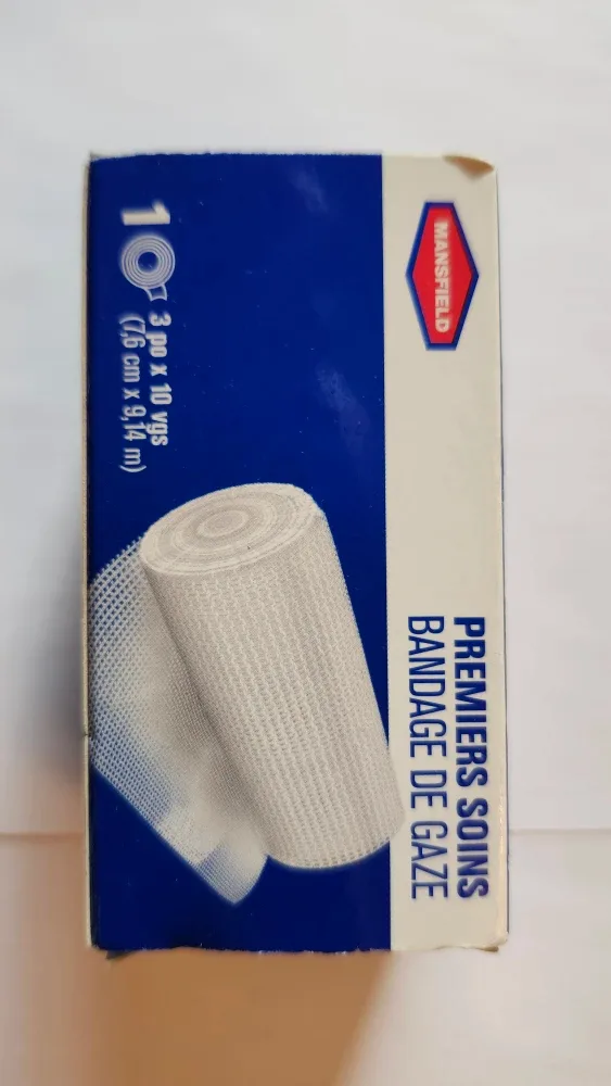 Mansfield Gauze Bandage 10-Pack