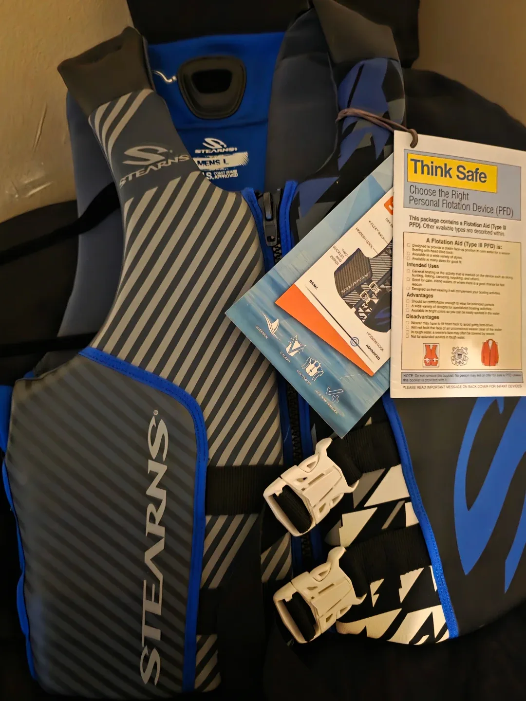 Stearns life flotation vest image indicator(2)