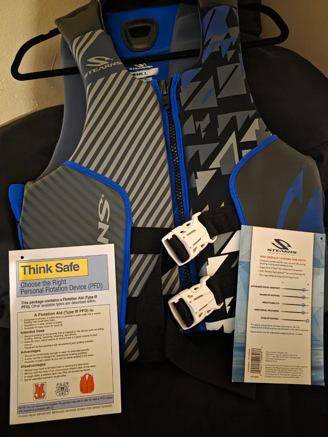 Stearns life flotation vest image indicator(4)