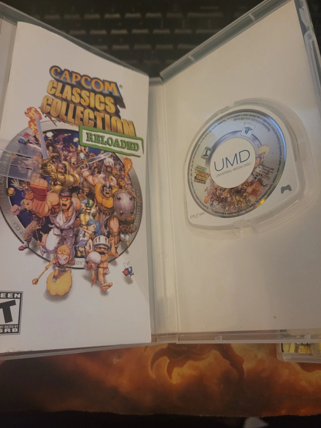 Capcom Classics Collection Reloaded PSP Game - photo 3
