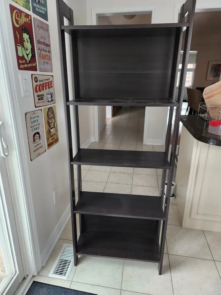 Ikea Laiva Black 5-Shelf Bookcase each. Like new condition.