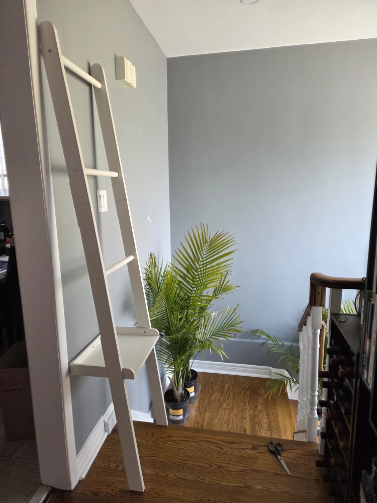 White Ladder Shelf - photo 2