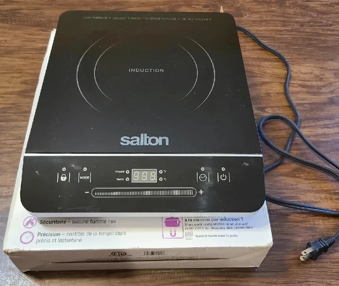 Salton Portable Induction Cooktop image indicator(2)