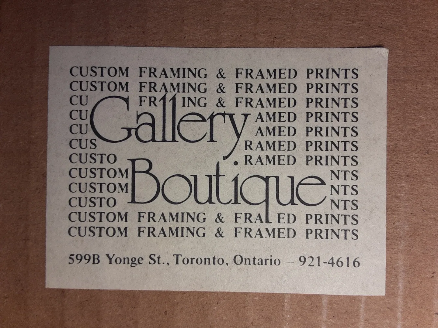 Gallery Boutique Picture Frames | x5 SOLD TOGETHER image indicator(10)