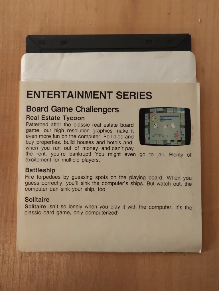 Board Game Challengers: Real Estate Tycoon Commodore 64 128 - photo 2