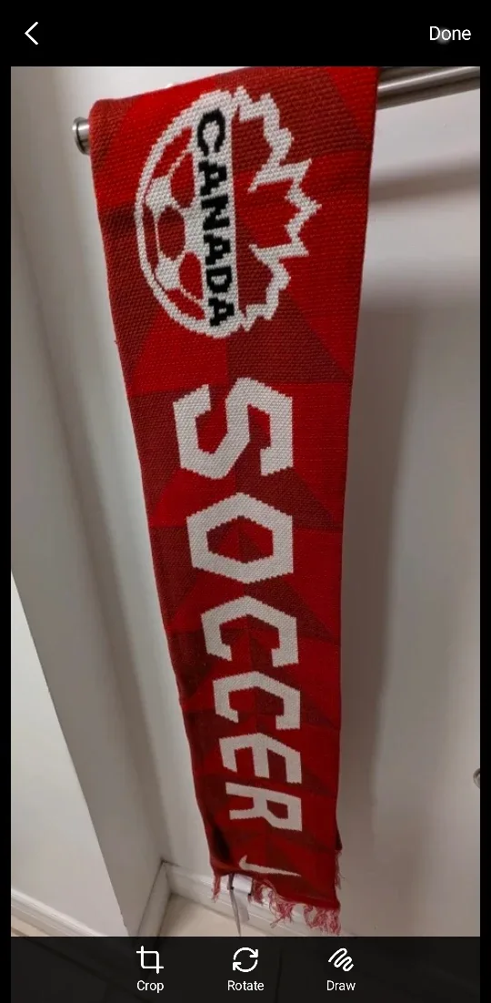 BNWT: Nike Canada Soccer Scarf - Alphonso Davies #19 image indicator(2)