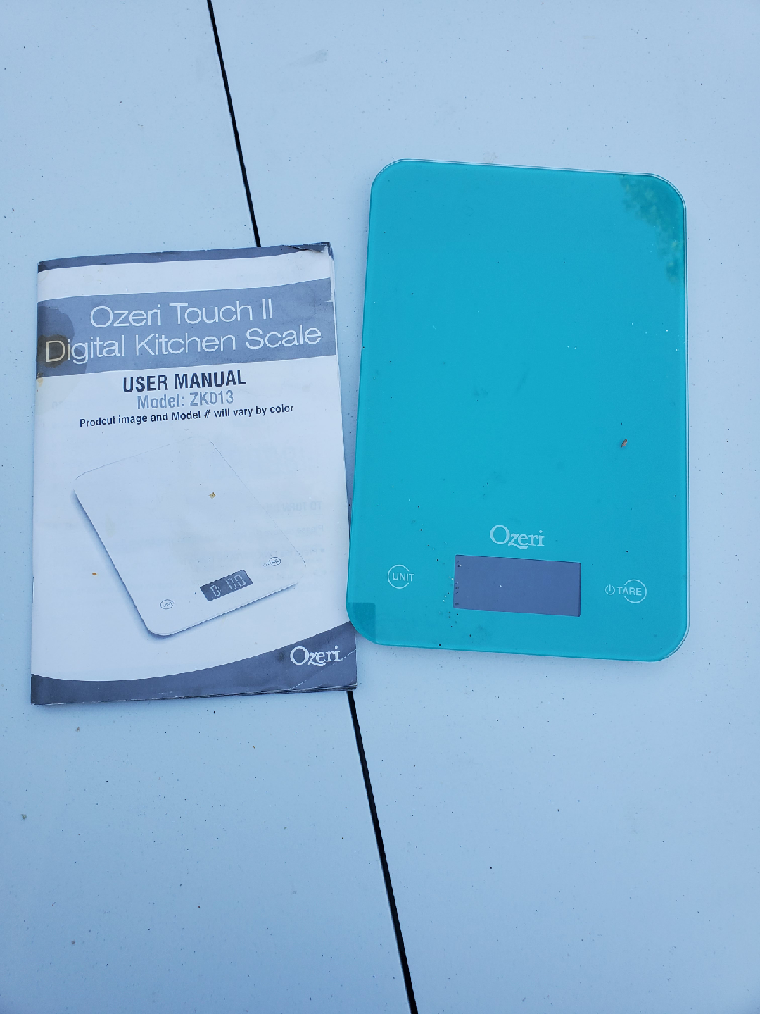 Ozeri Touch II Digital Kitchen Scale ZK013
