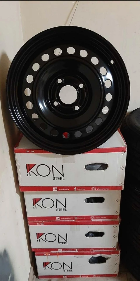 Brand New! Set of 4/16" Steel Winter Rims 114.3 CH 66.1mm-$200