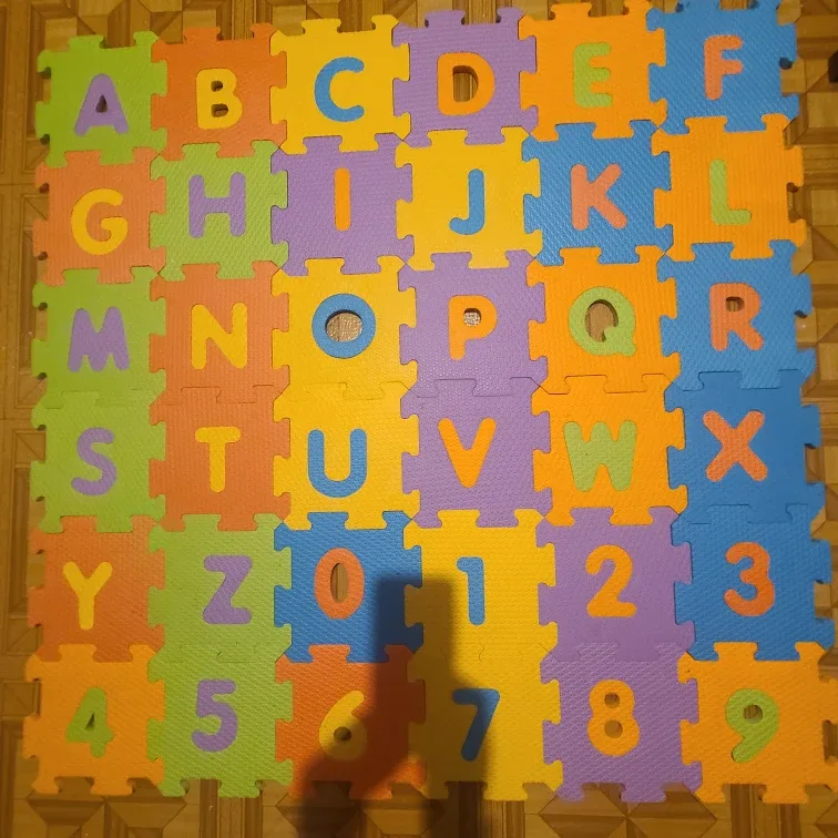 Alphabet & Number Foam Play Mat