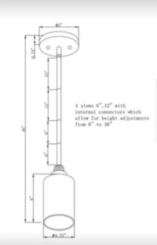 New Forte Lighting Antique Bronze Mini Pendant Light image indicator(3)