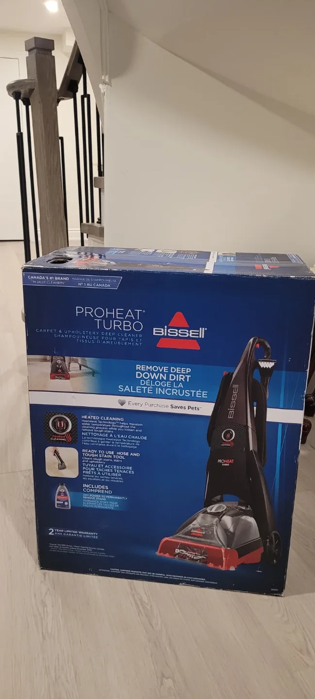 Bissell Proheat Turbo Carpet & Upholstery Cleaner