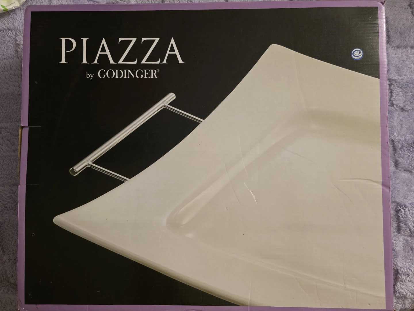 Godinger Piazza Serving Tray