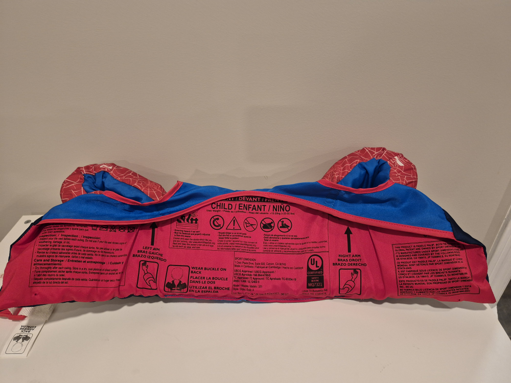 Spiderman Puddle Jumper Child Life Vest