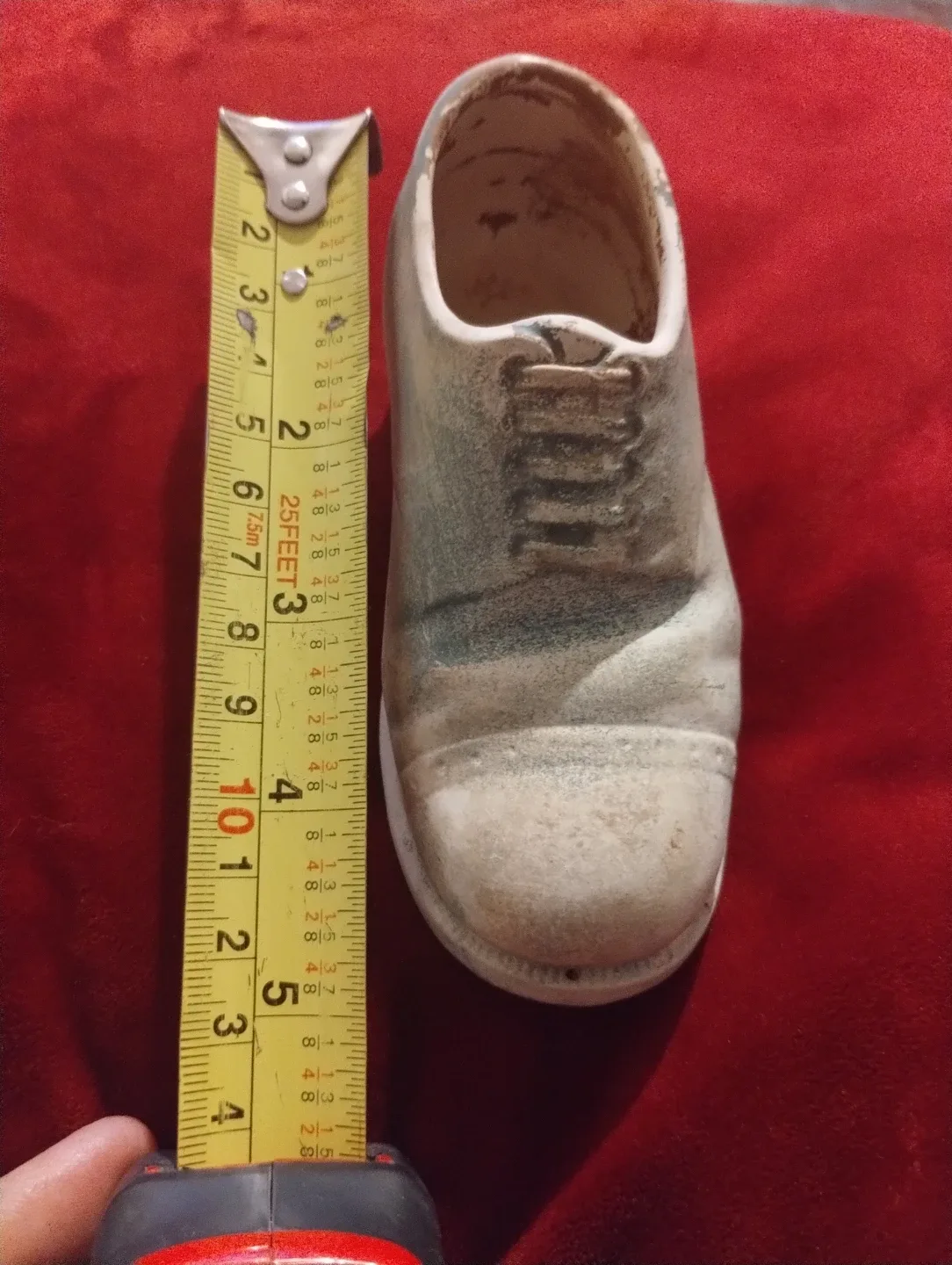 Vintage Ceramic Shoe Figurine - Made in England image indicator(2)