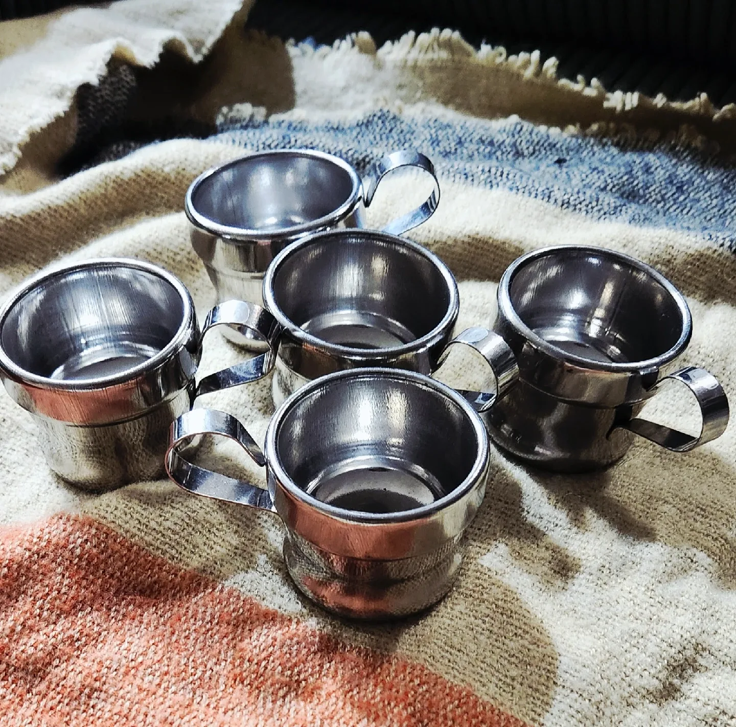 Rivadossi Inox Italy espresso cups thumbnail