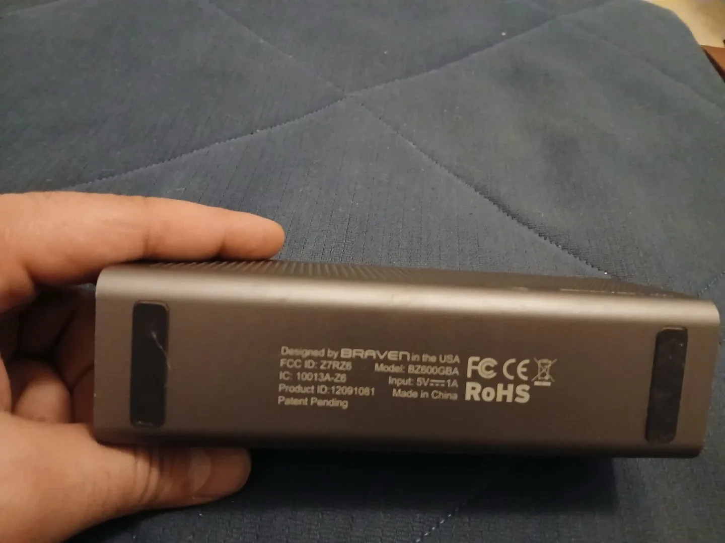 Braven 600 Portable Wireless Bluetooth Speaker image indicator(3)