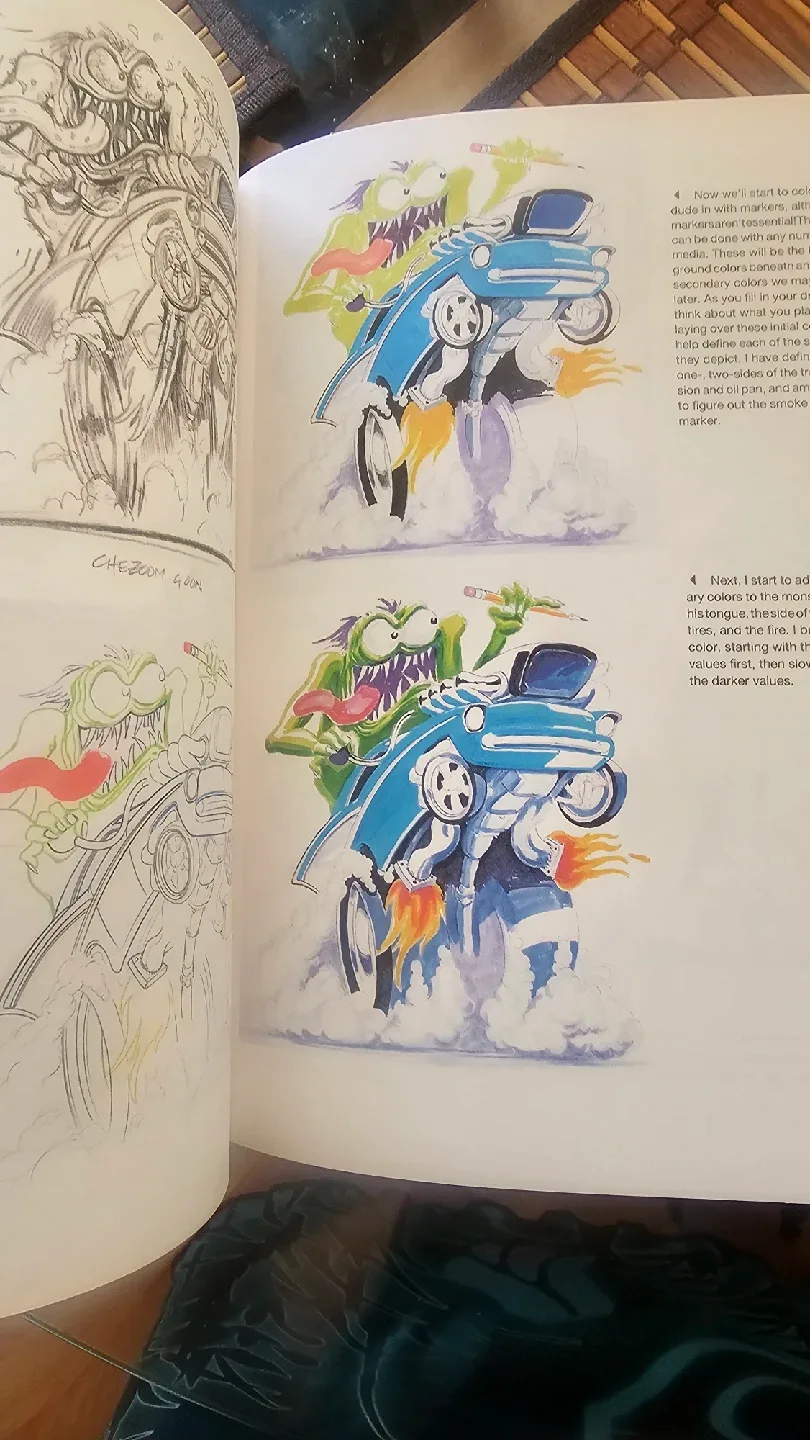 How to Draw Crazy Cars & Mad Monsters Book image indicator(3)