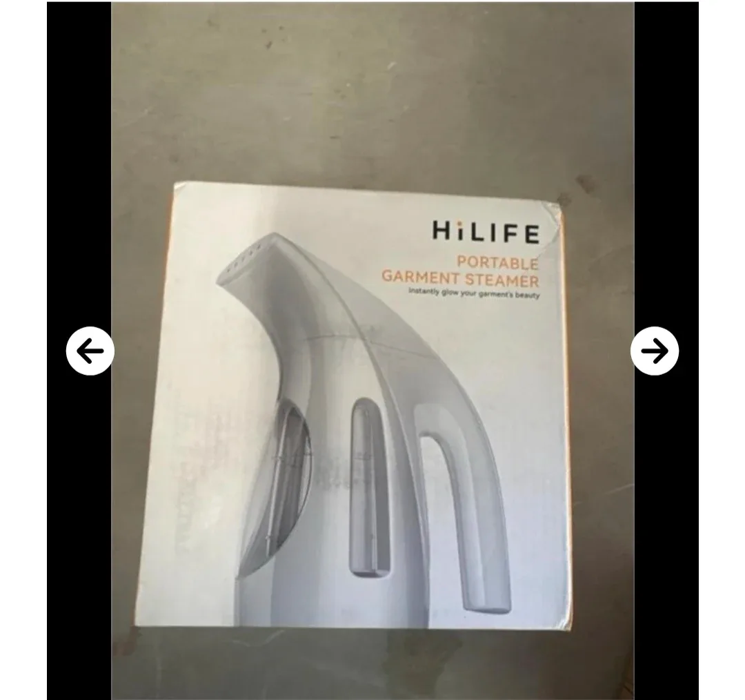 New HiLIFE 700W Steamer for Clothes - Black image indicator(4)