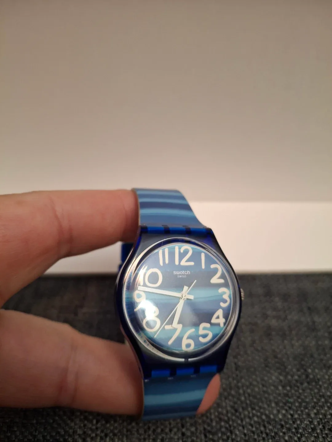 Swatch Watch - Blue Stripes image indicator(6)