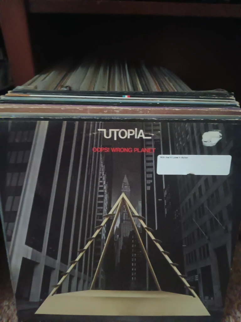 Variety of Vinyl Records