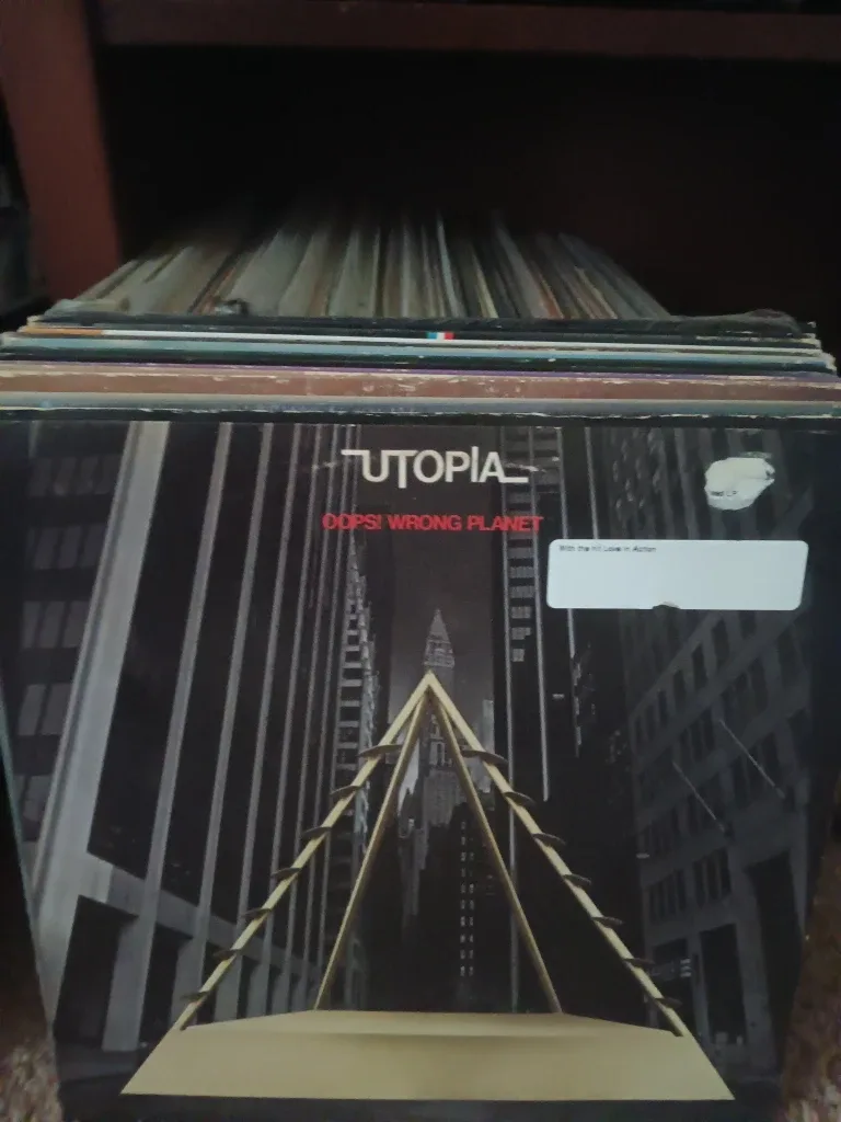 Utopia - Oops! Wrong Planet Vinyl Record