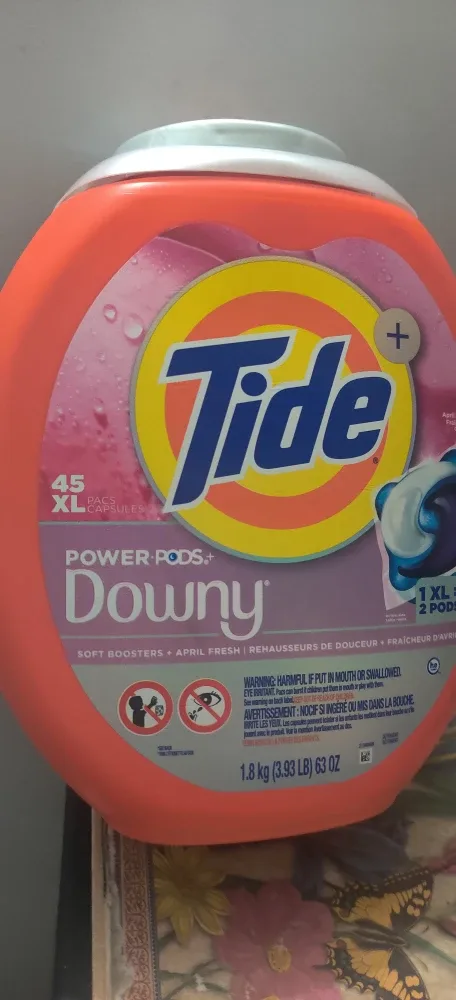Tide Power Pods + Downy, 45 XL capsules image indicator(2)