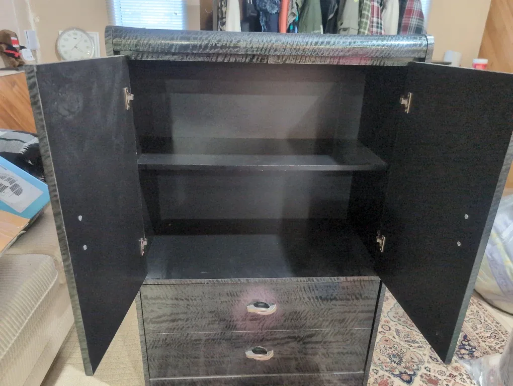 Dark Wood Armoire & Dresser Combo image indicator(5)