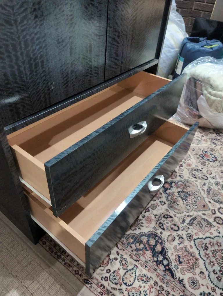 Dark Wood Armoire & Dresser Combo image indicator(6)