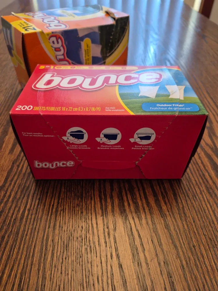 Bounce Dryer Sheets for Laundry : Jumbo box of 200 sheets + image indicator(3)