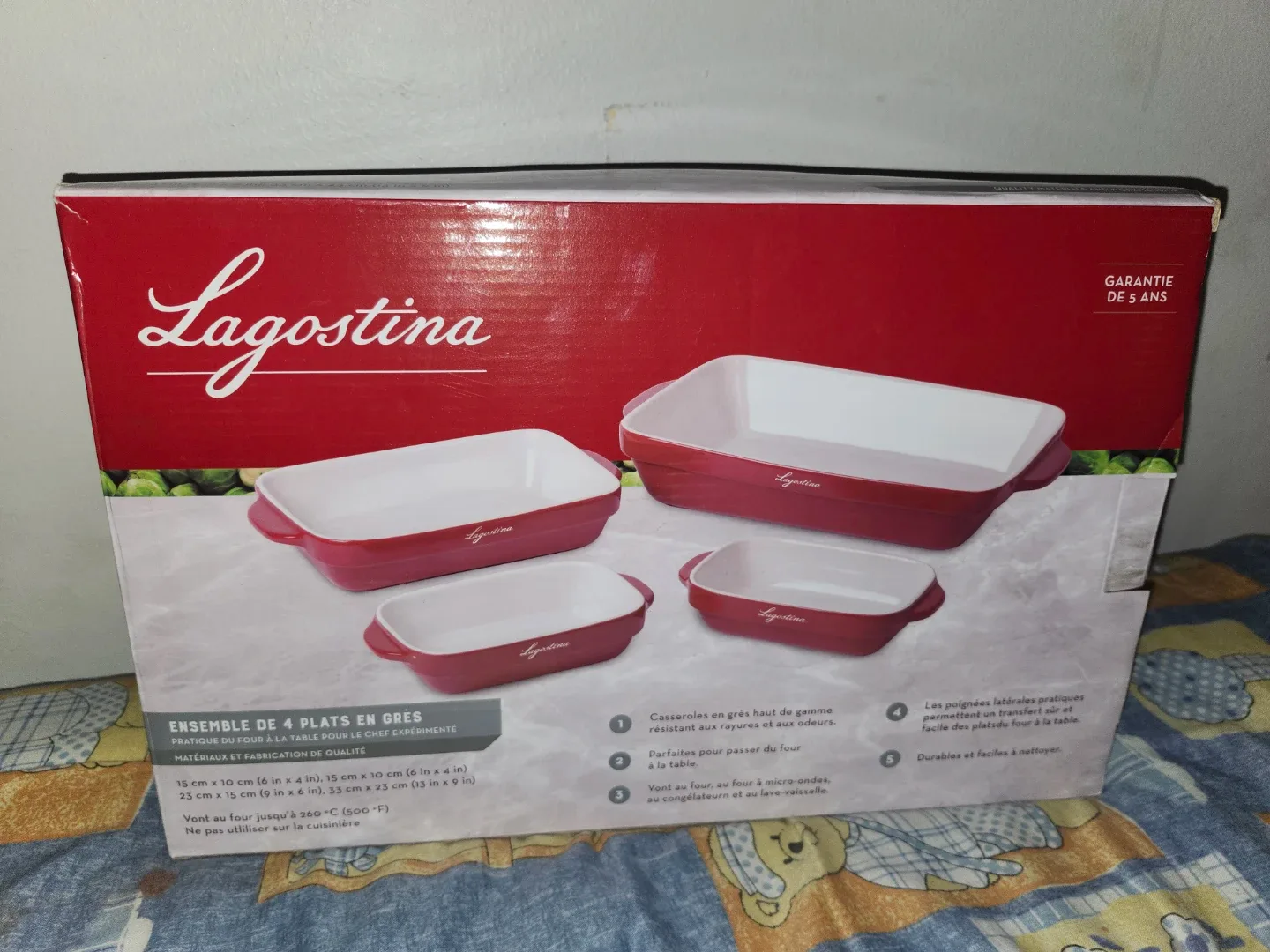Lagostina Stoneware Baking Set - New in Box! 🥕 image indicator(2)