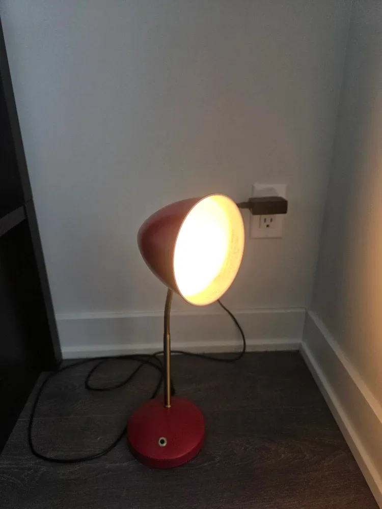 Red Desk Lamp