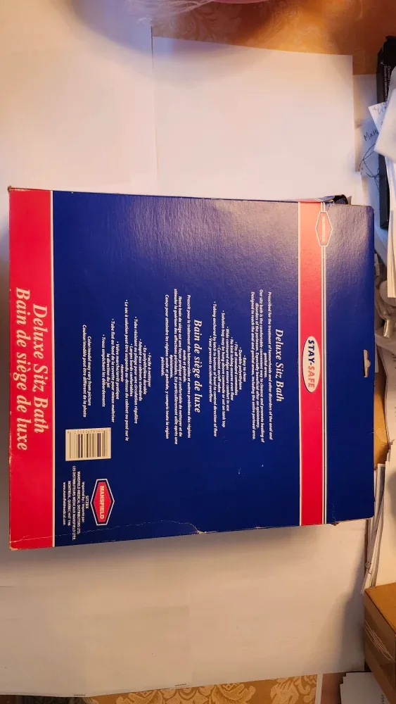 Brand New Mansfield Deluxe Sitz Bath - New in Box! image indicator(2)