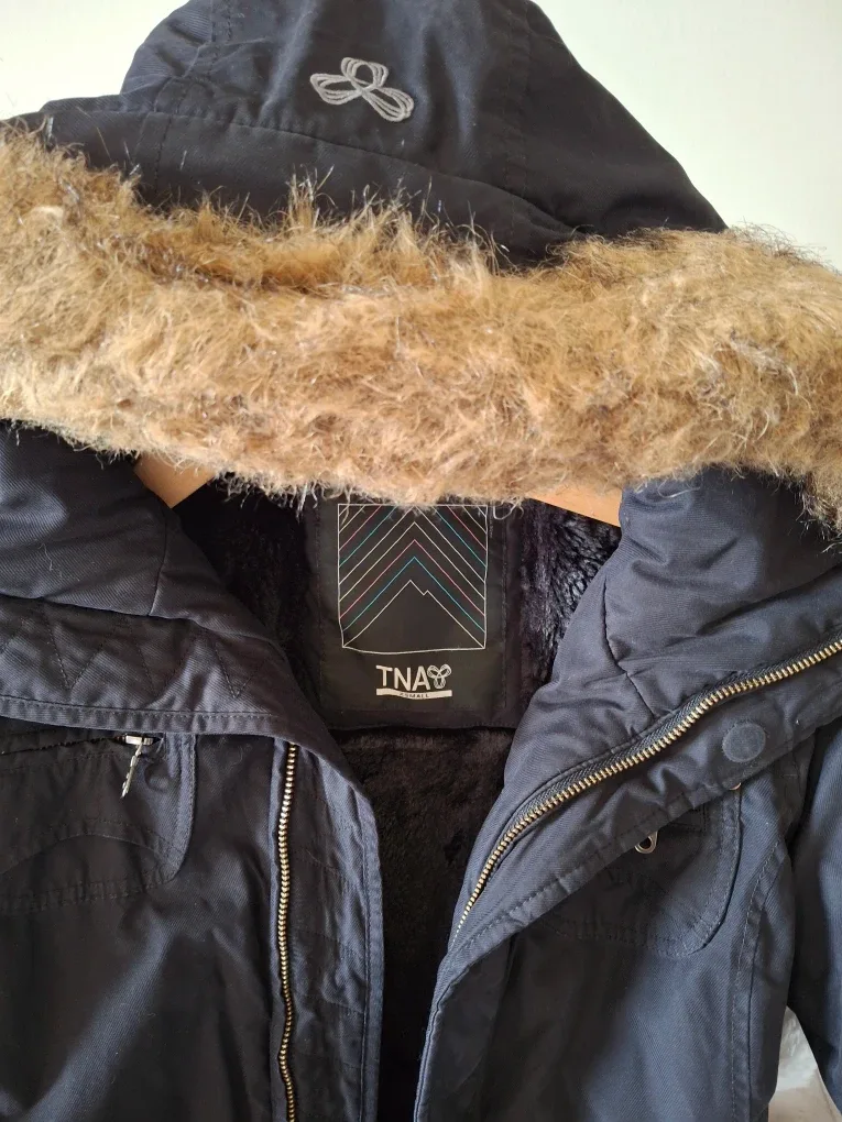 TNA Black Winter Parka