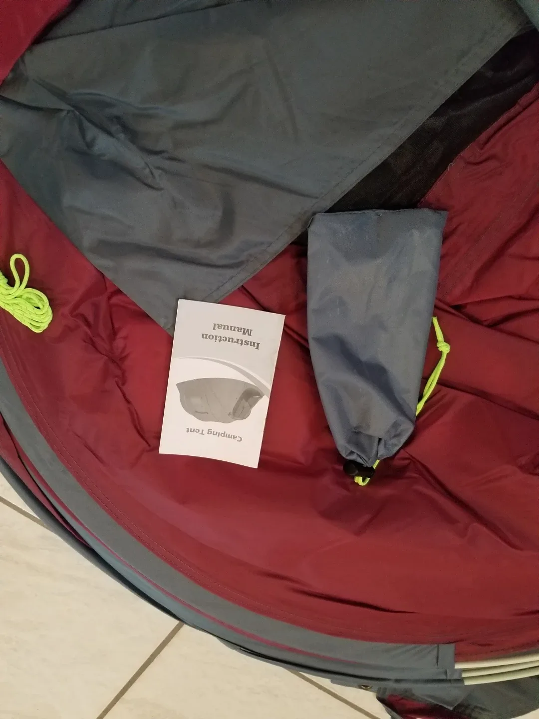 Hui lingyang 6 person pop up tent  brand new image indicator(9)