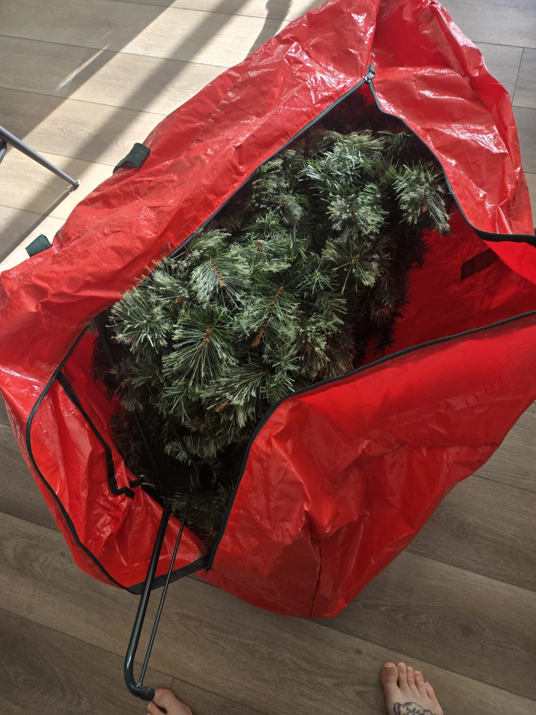 Artificial Christmas Tree in Storage Bag