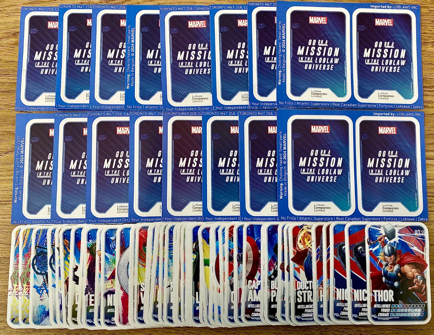 Marvel Cards – Sealed Packs - NEW