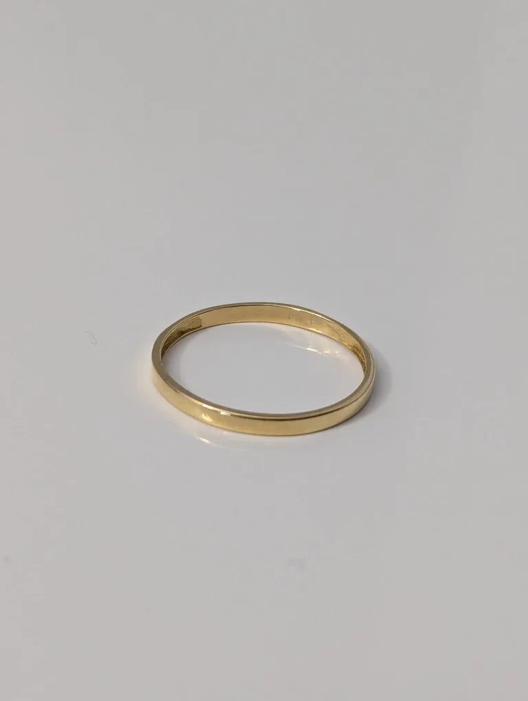 14k Yellow Gold Filled 2 mm Ring | Size 10 image indicator(4)