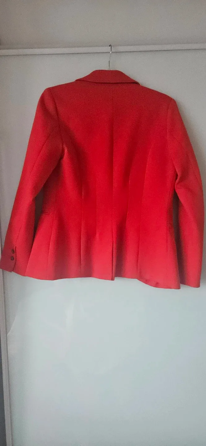 H&M Red Blazer - Size 6 image indicator(4)