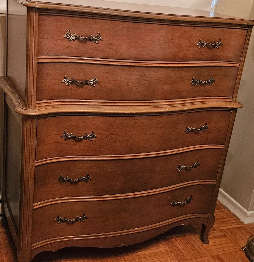 Vintage Wooden Chest of Drawers