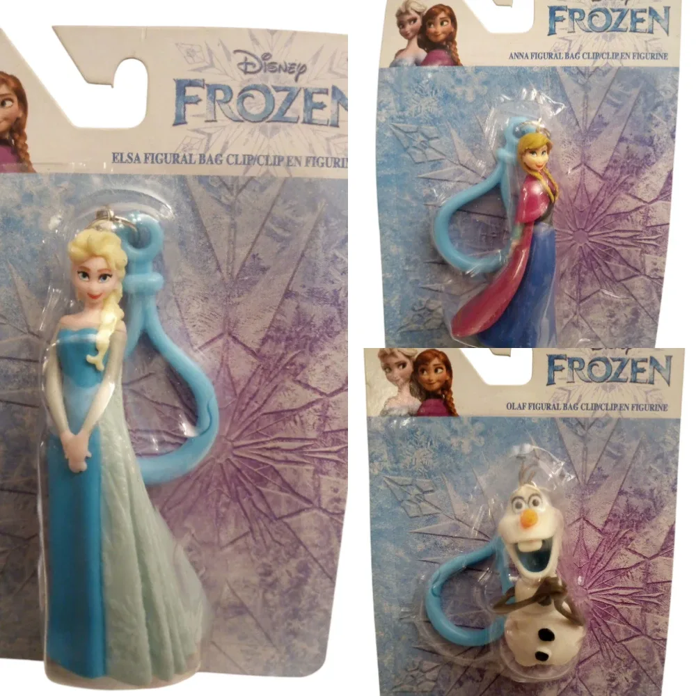 Disney Frozen Figural Bag Clip - Elsa, Anna, Olaf-3pcs thumbnail