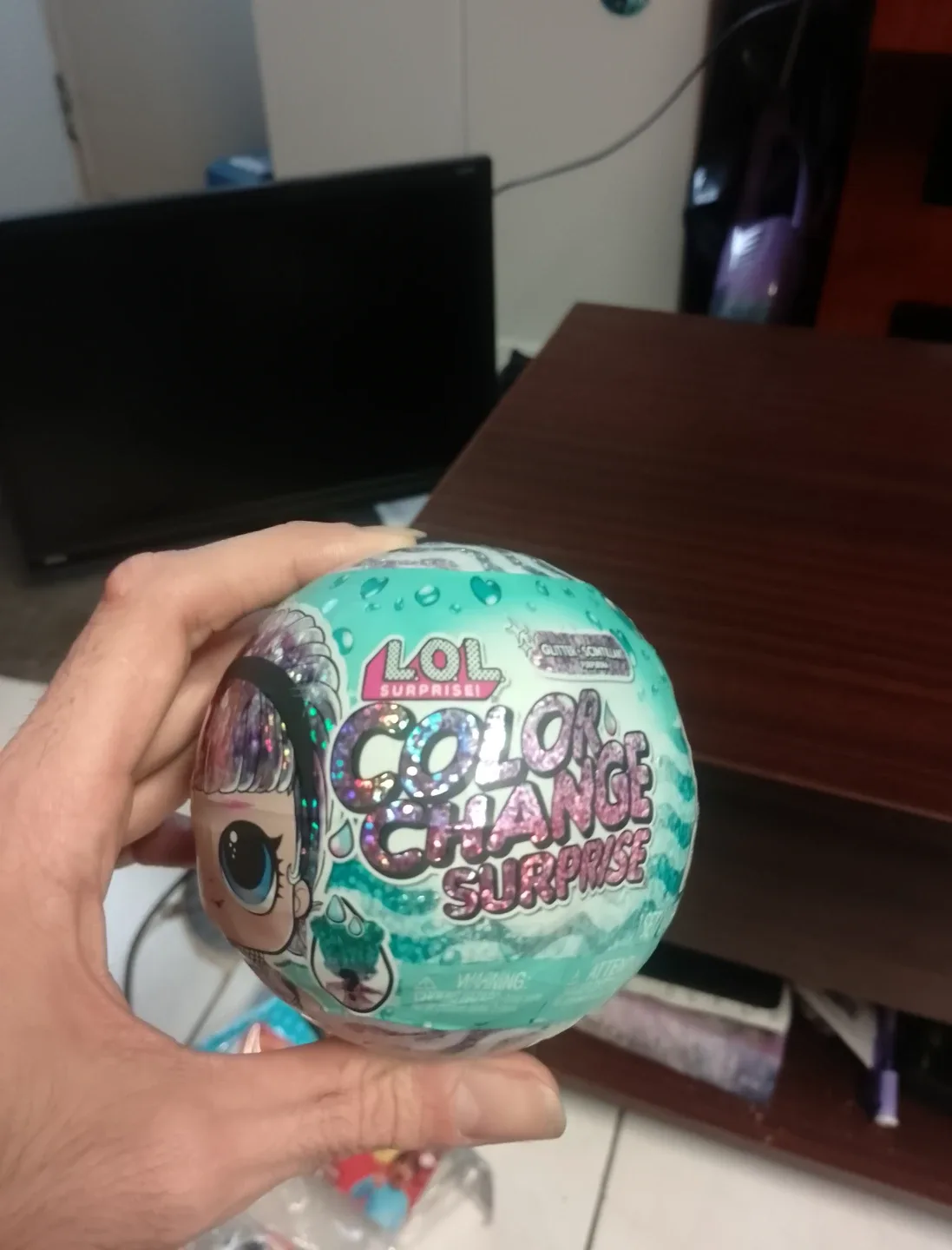 LOL Surprise Color Change Glitter Hair Doll