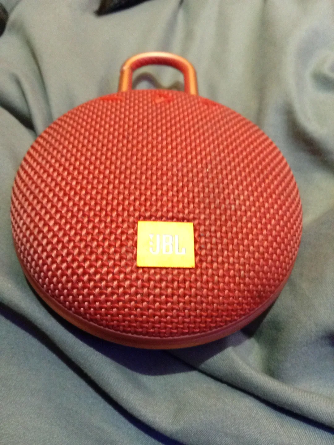 JBL Clip 3 Portable Bluetooth Speaker - Red