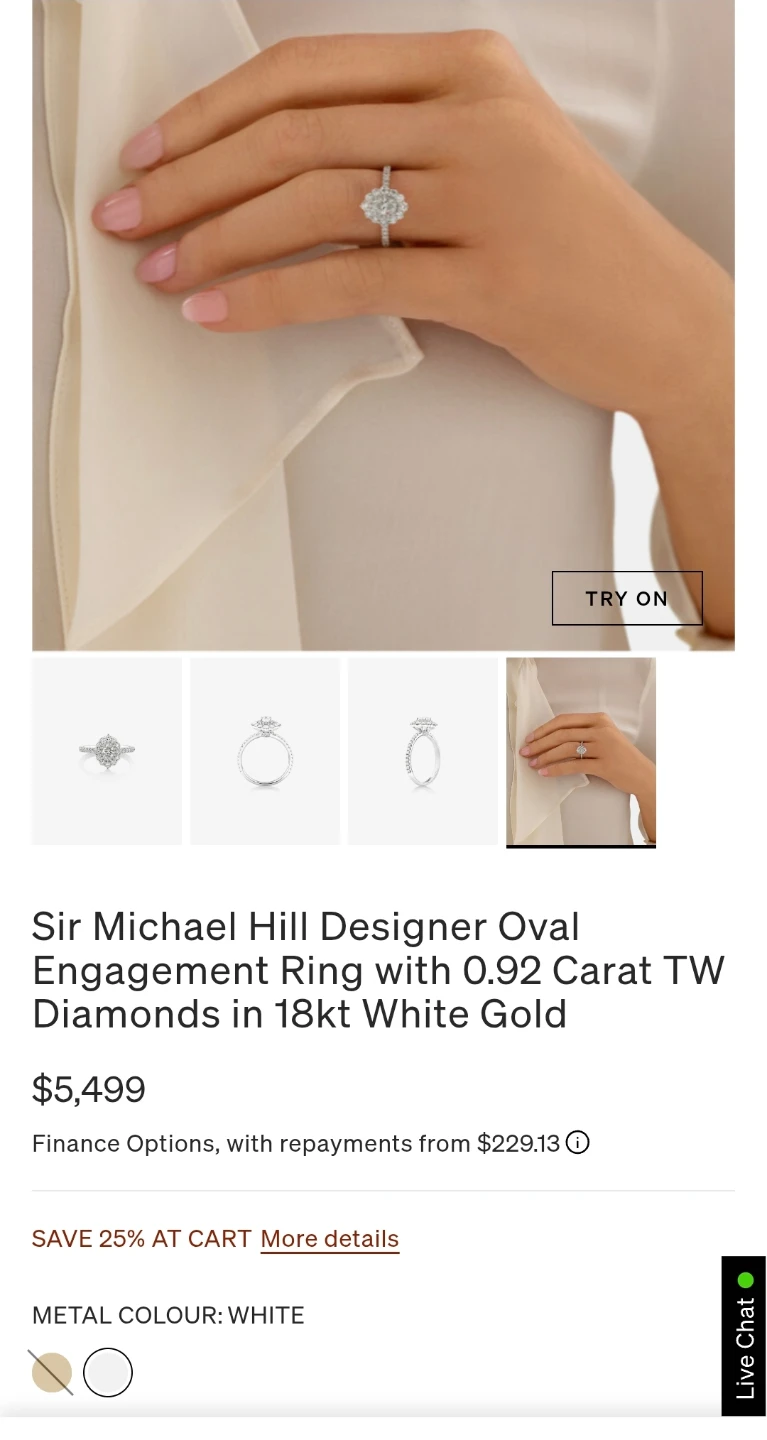 18k Yellow Gold Marquise Diamond Ring. 0.92 Carat TW Diamonds - photo 2