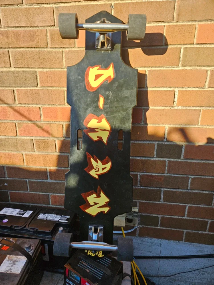 Used Longboard Skateboard