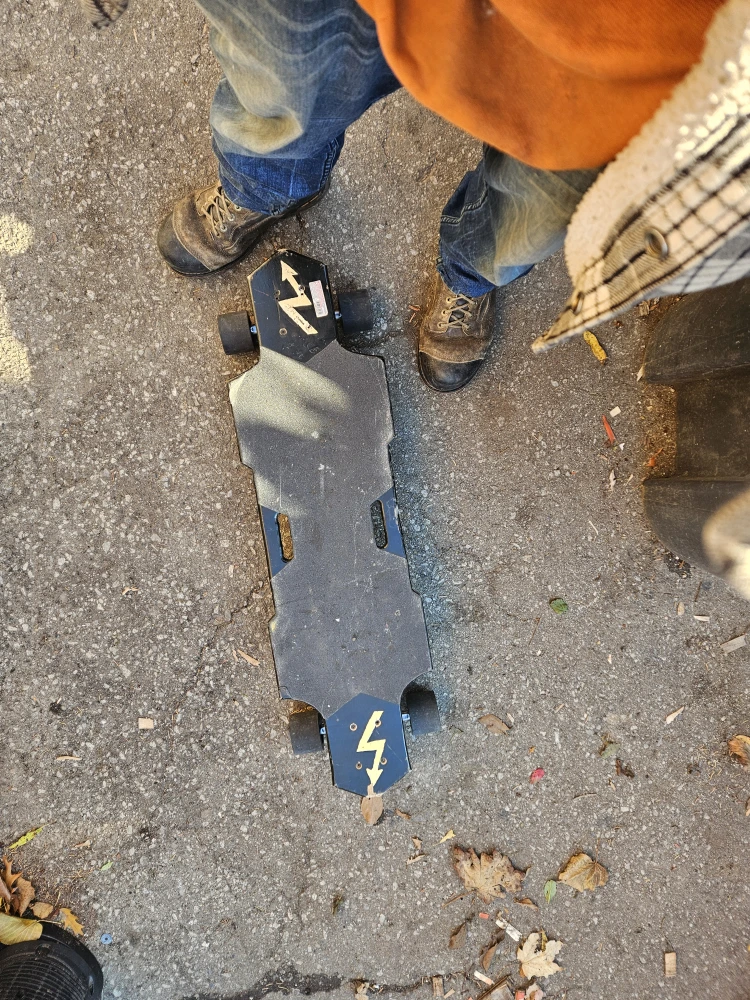 Used Longboard Skateboard - photo 2