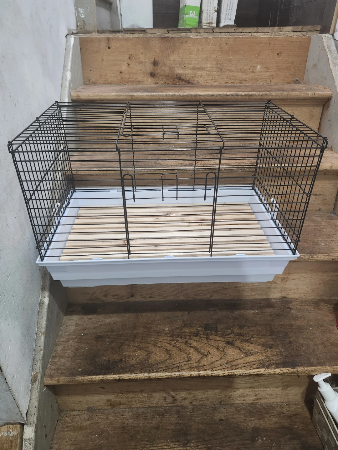 Black Wire Pet Cage