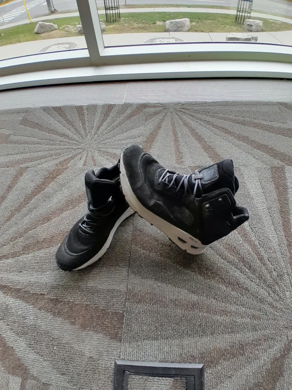 The North Face Black Hiking Boots