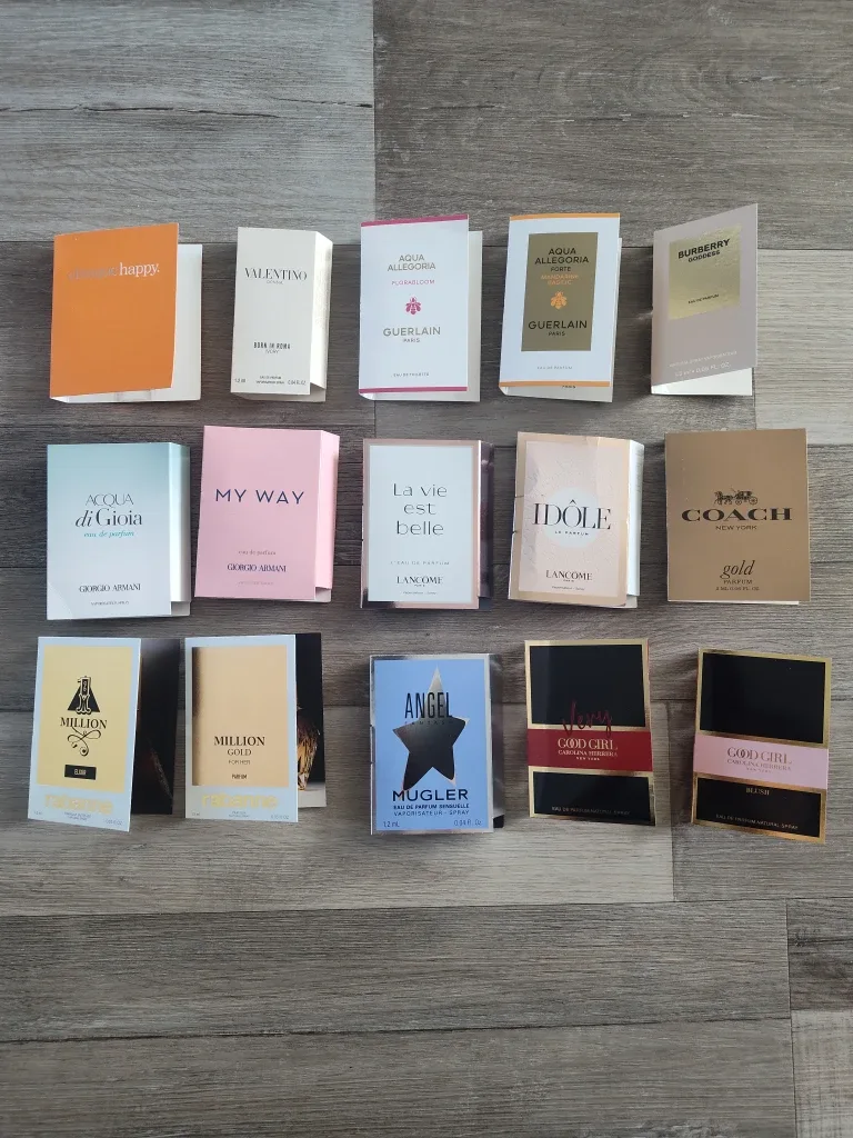 BN Perfume Sample Lot 12pcs YSL/Lancome/GA+