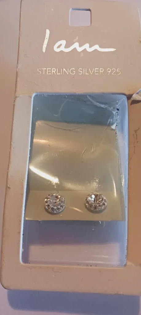 New!!  Sterling Silver 925 Beautiful Studs Earrings