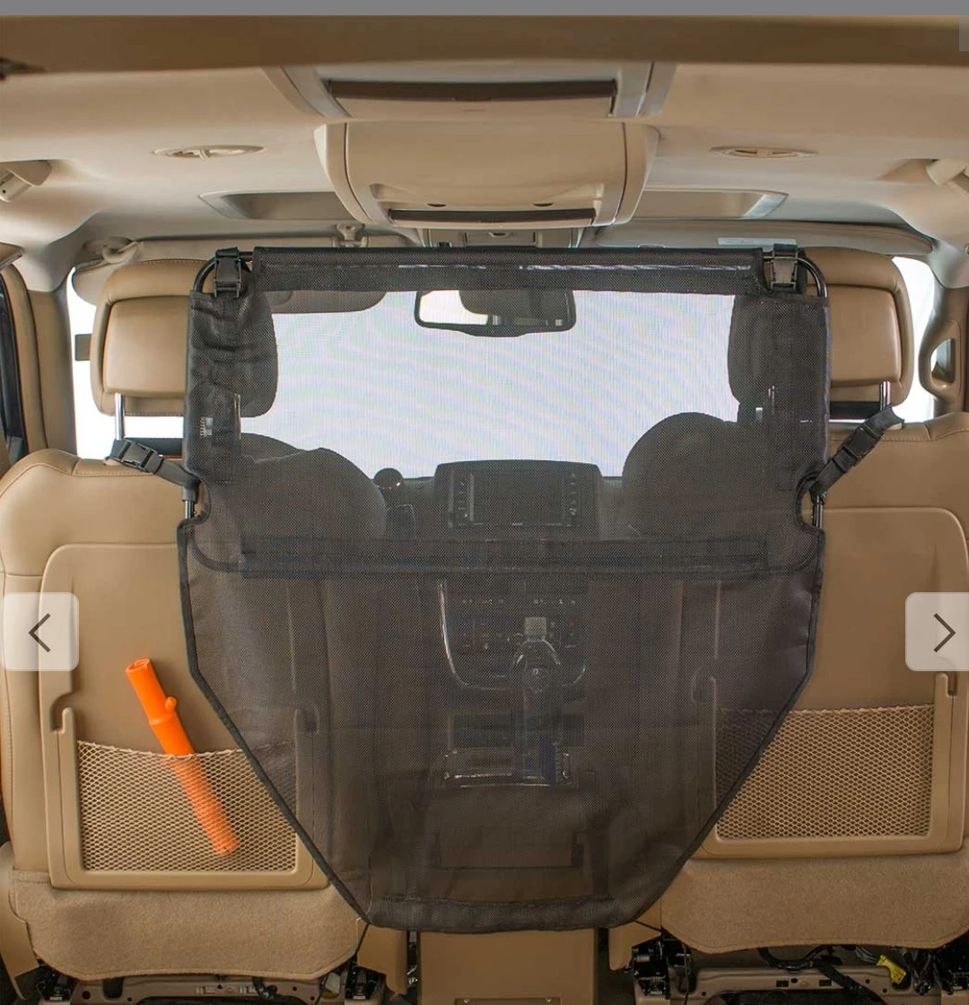 Car Pet Barrier Mesh Vehicle Organizer
